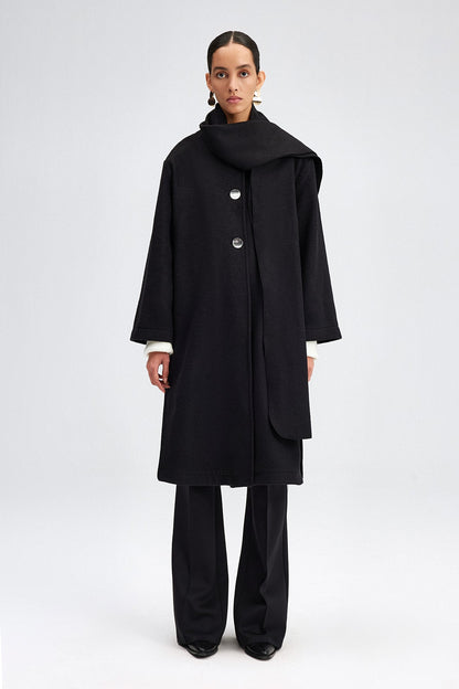 SHAWL COLLAR COAT