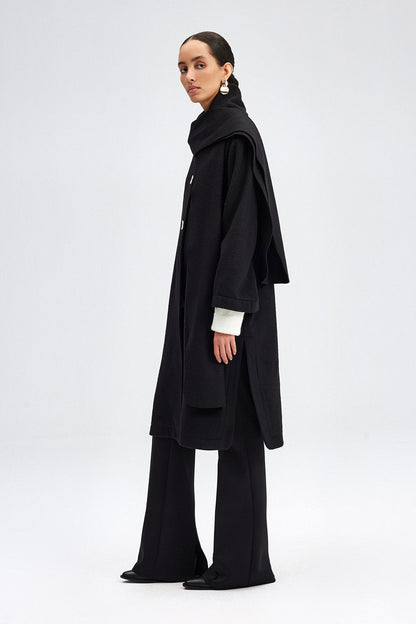 SHAWL COLLAR COAT