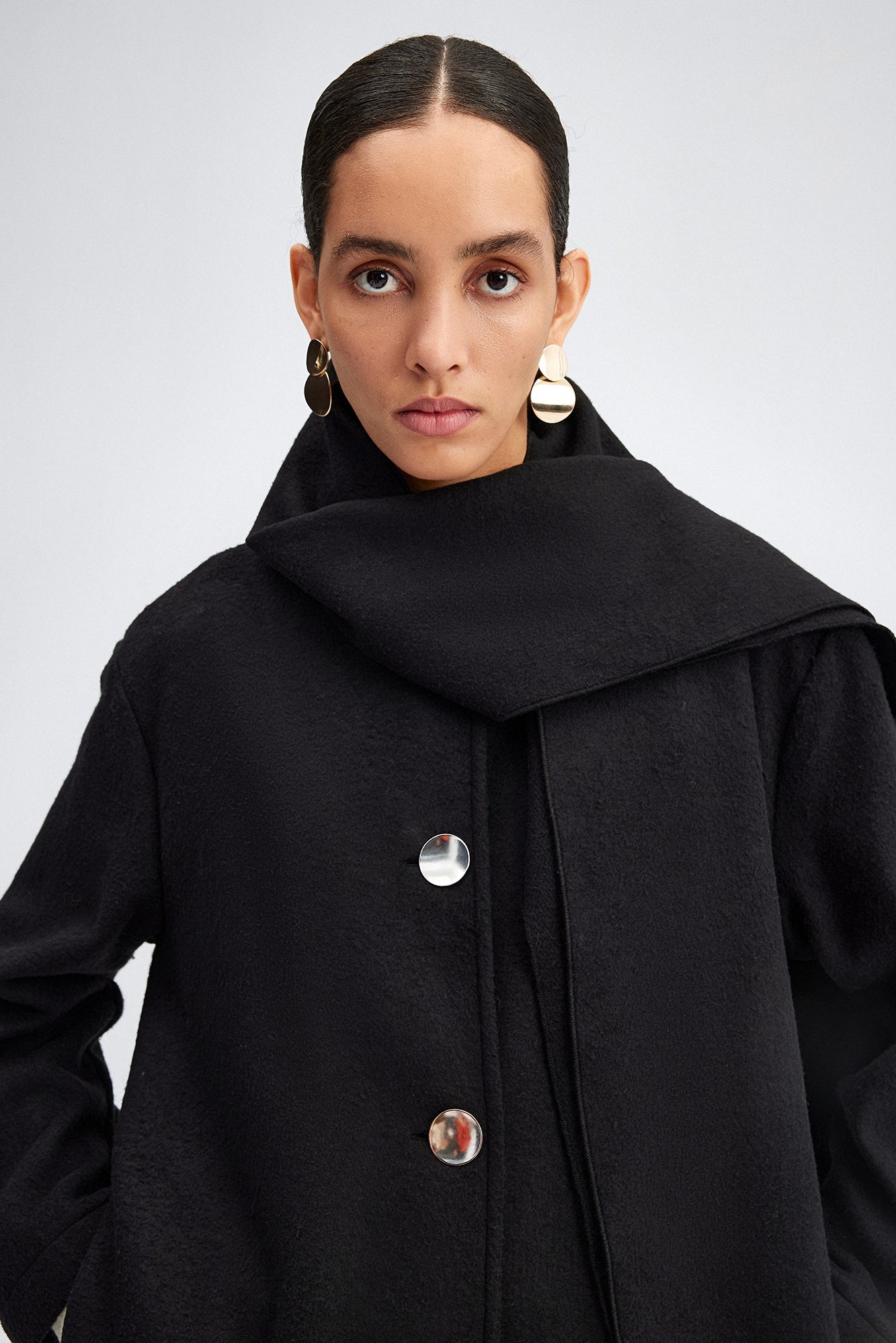 SHAWL COLLAR COAT