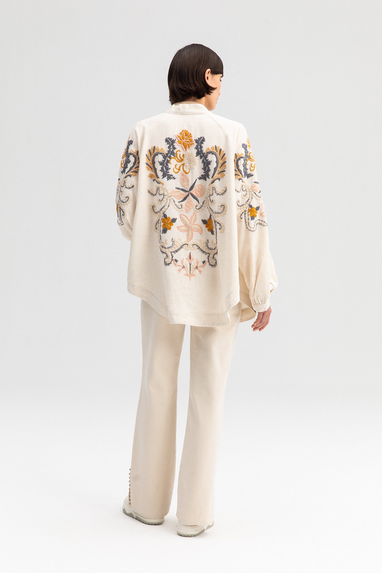 EMBROIDERED KIMONO JACKET