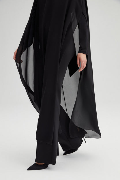 OVERSIZE MAXI CHIFFON TUNIC