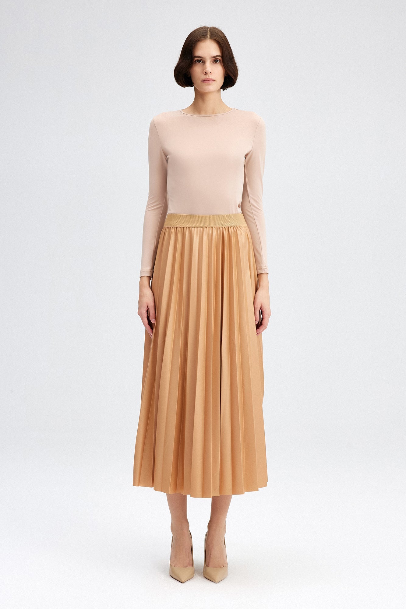 PLEATED SKIRT